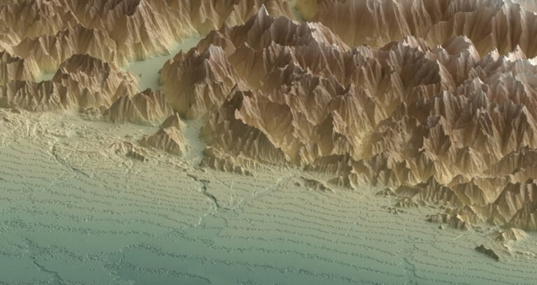 خرائط GIS وتحليل تضاريس
