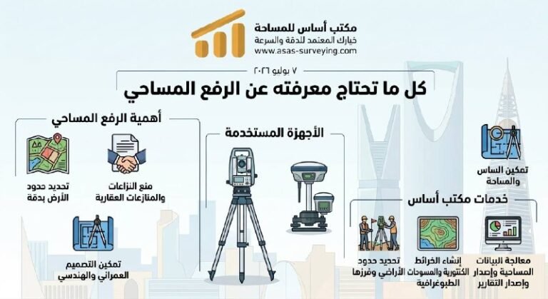 كل ما تحتاج معرفته عن رفع مساحي