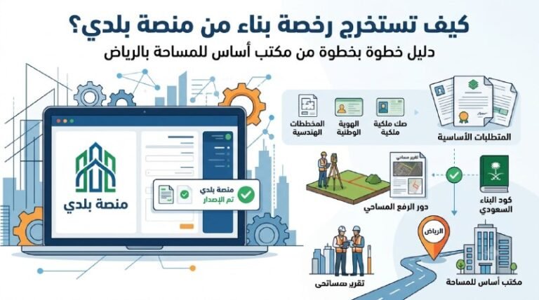 كيف تستخرج رخصة بناء من منصة بلدي؟